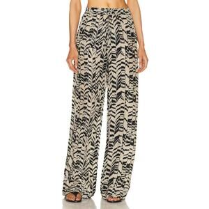 Enza Costa 'Resort' Black Cupro Pant Size 3